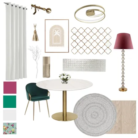 Dining Interior Design Mood Board by Sammy Funayama on Style Sourcebook