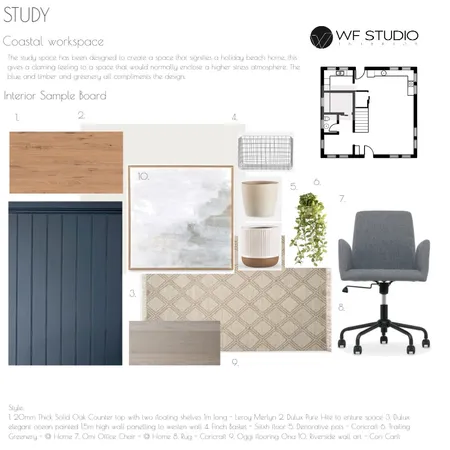 Study Interior Design Mood Board by roxannevj07 on Style Sourcebook