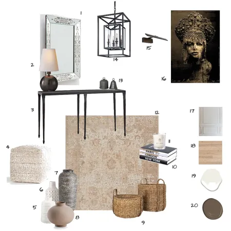 Entry 3 Interior Design Mood Board by Estelle Gay on Style Sourcebook