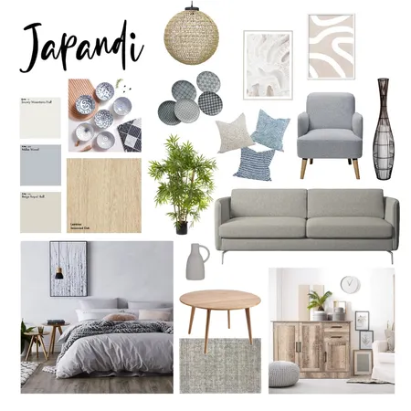 Japandi Interior Design Mood Board by alyssarissa on Style Sourcebook