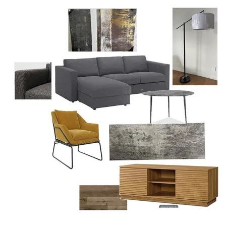 Brooklyn - Living Room 2 Interior Design Mood Board by LynneB on Style Sourcebook