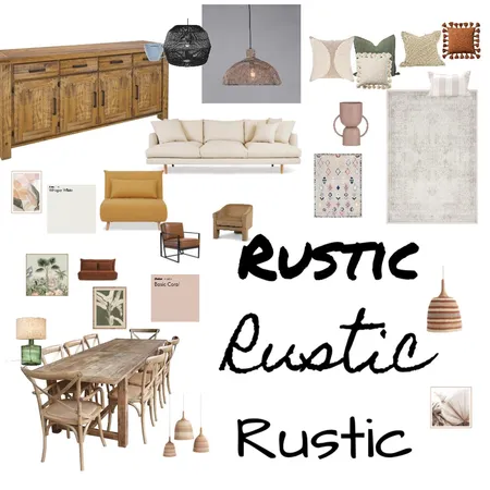 Rustic Interior Design Mood Board by Sarah Jennifer on Style Sourcebook