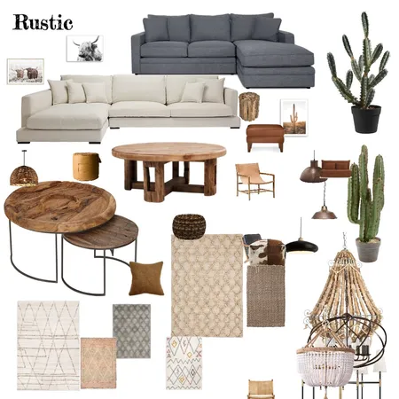 Rustic Mood Interior Design Mood Board by Sarah Jennifer on Style Sourcebook