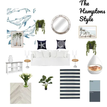 The Hamptons Style Interior Design Mood Board by Dawn Holton on Style Sourcebook