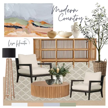 Modern Country Farmhouse Interior Design Mood Board by Lisa Hunter Interiors on Style Sourcebook