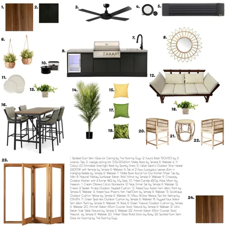 Sample Board Interior Design Mood Board by Emjay Blake on Style Sourcebook