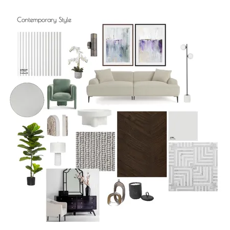 Contemporary Style Interior Design Mood Board by TCosta on Style Sourcebook