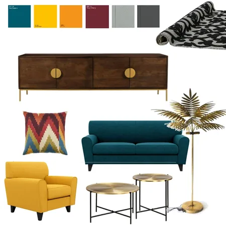 Living Interior Design Mood Board by ToniV on Style Sourcebook