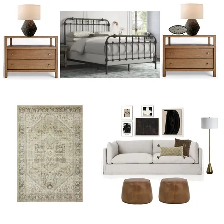 Caitlin Guest Room Interior Design Mood Board by LC Design Co. on Style Sourcebook