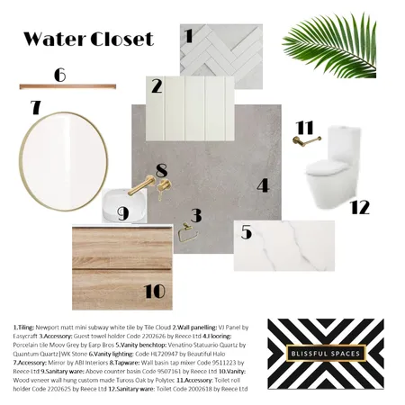 Modern Coast WC Interior Design Mood Board by kathleen.jenkinson on Style Sourcebook