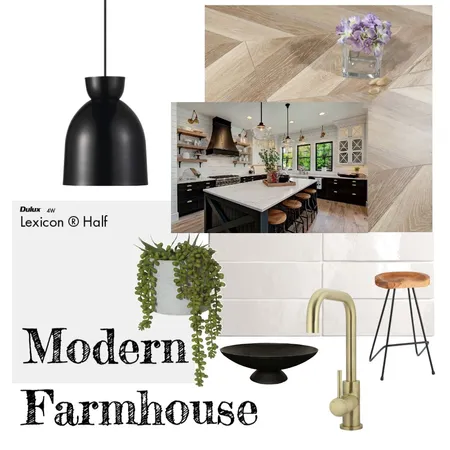 modern farmhouse moodboard Interior Design Mood Board by scleland on Style Sourcebook