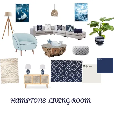 hamptons style Interior Design Mood Board by kuda on Style Sourcebook