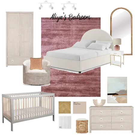 ALiya's Bedroom Interior Design Mood Board by celeste on Style Sourcebook