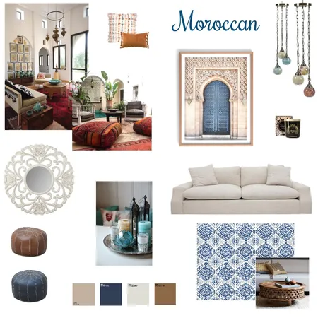 Moroccan Interior Design Mood Board by simk on Style Sourcebook