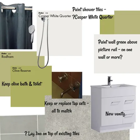 Rumpus room bathroom Interior Design Mood Board by honrado on Style Sourcebook