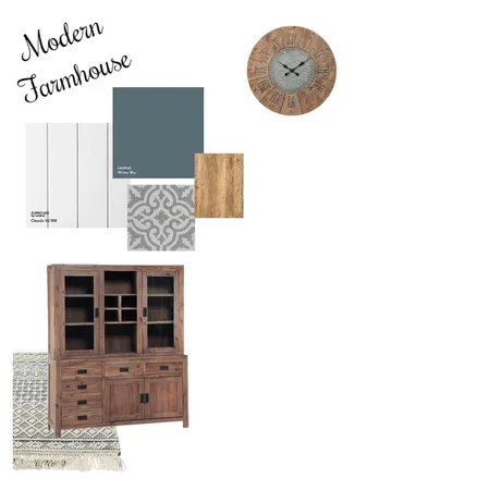 Modern Farmhouse Interior Design Mood Board by Ordinary Made Beautiful on Style Sourcebook