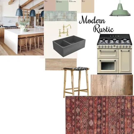 Rustic Kitchen Interior Design Mood Board by Sarah Jennifer on Style Sourcebook