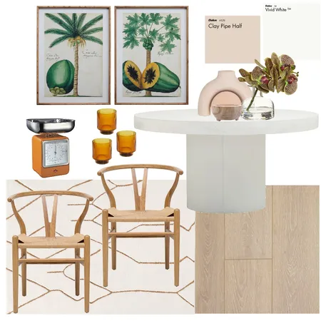 Crisp clean dining Interior Design Mood Board by SarahlWebber on Style Sourcebook