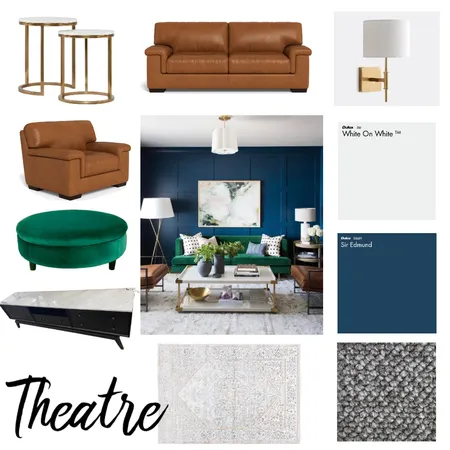 Theatre Interior Design Mood Board by michelledark on Style Sourcebook