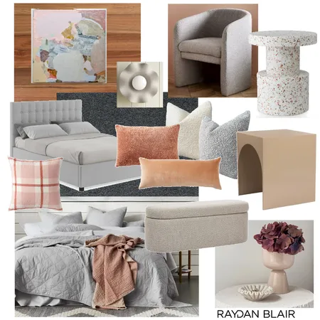 Bedroom style Interior Design Mood Board by RAYDAN BLAIR on Style Sourcebook