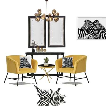 Zebra Interior Design Mood Board by amandanakhle on Style Sourcebook