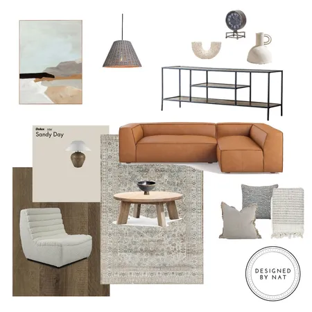 Living room Interior Design Mood Board by Designed By Nat on Style Sourcebook