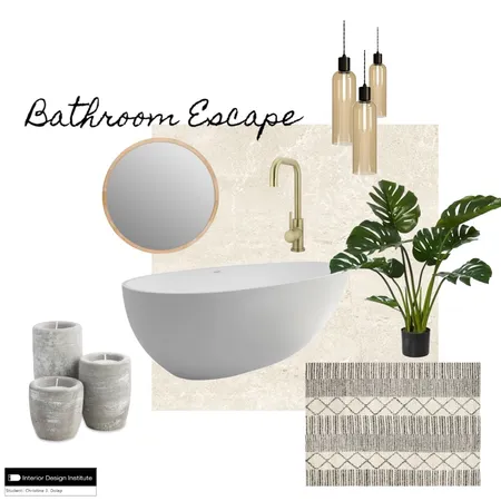 bathroom mood Interior Design Mood Board by Christine Dolap on Style Sourcebook