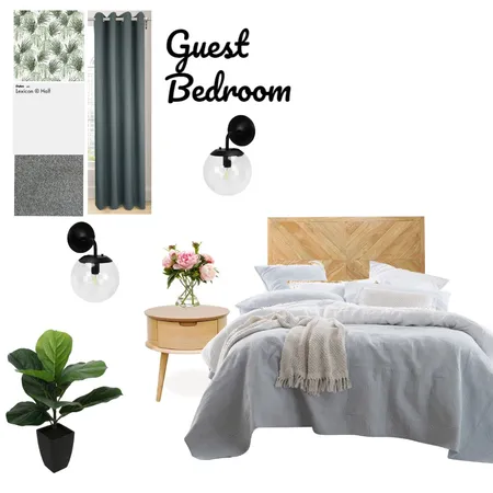 Guest Bedroom Interior Design Mood Board by Nikita.Thompson on Style Sourcebook