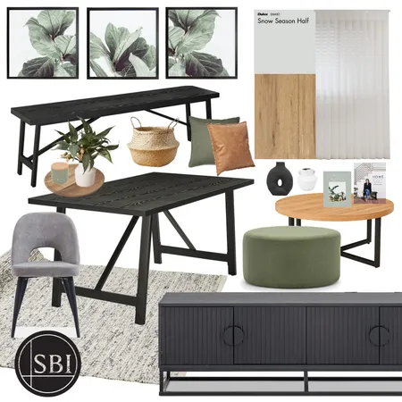Sarah Iluka living dining Interior Design Mood Board by Thediydecorator on Style Sourcebook