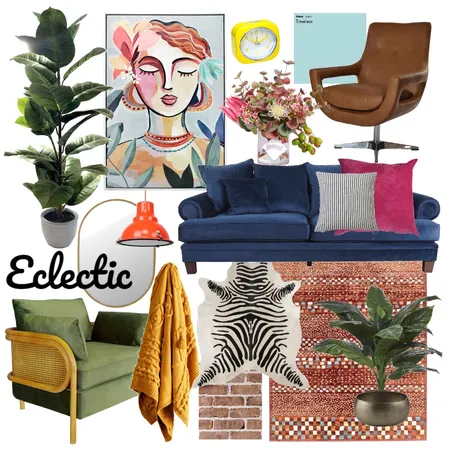 Eclectic Style V3 Interior Design Mood Board by jess.lamb4 on Style Sourcebook