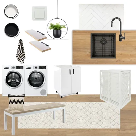 IDI Laundry Interior Design Mood Board by Joanne Marie Interiors on Style Sourcebook