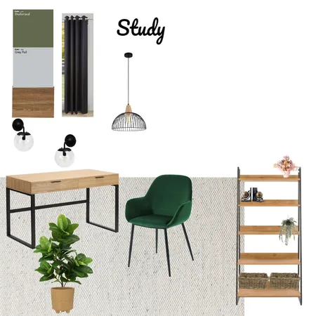 Study Interior Design Mood Board by Nikita.Thompson on Style Sourcebook