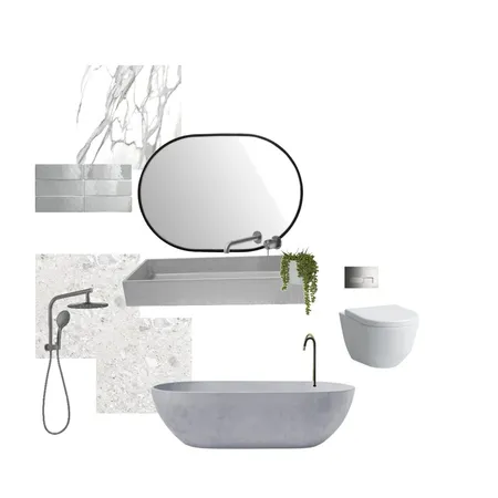 Ensuite v1 Interior Design Mood Board by zoemaker on Style Sourcebook