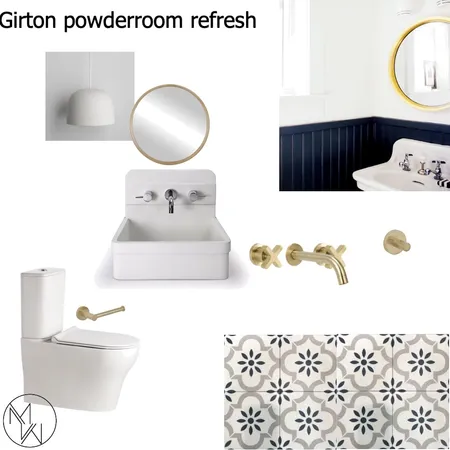 Girton powder refresh Interior Design Mood Board by melw on Style Sourcebook