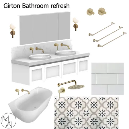 Girton bathroom refresh Interior Design Mood Board by melw on Style Sourcebook