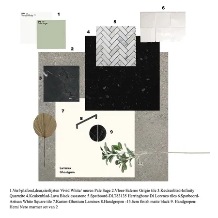 material board Interior Design Mood Board by Caroline Romer Snel on Style Sourcebook