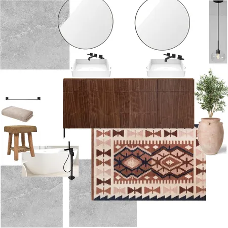 Master bath Interior Design Mood Board by N.Y.A Design on Style Sourcebook