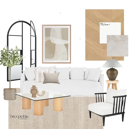 Natural Contemporary Interior Design Mood Board by Bree Pobie and Co on Style Sourcebook