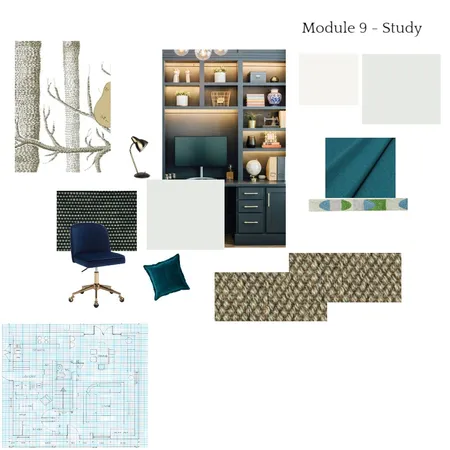 Module 9 Interior Design Mood Board by Soph D on Style Sourcebook