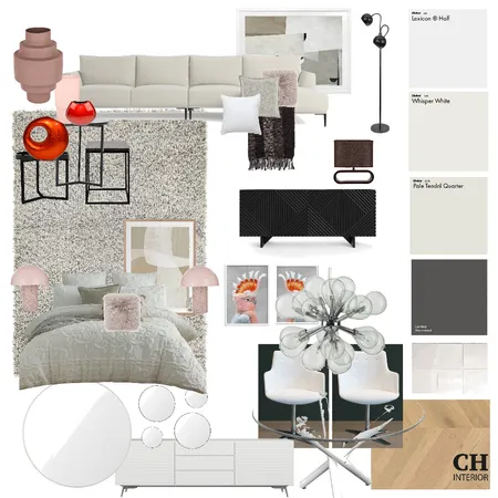 Schmarjestrasse coral Interior Design Mood Board by CH-Interior on Style Sourcebook