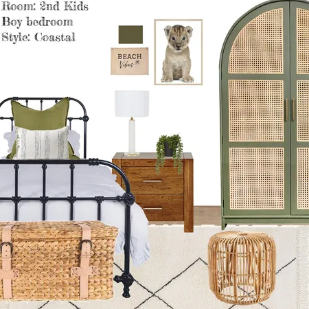 Boys bedroom coastal Interior Design Mood Board by Dexcom & Design on Style Sourcebook