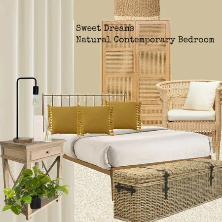 NATURAL CONTEMPORARY BEDROOM Interior Design Mood Board by L-A on Style Sourcebook