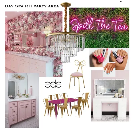 Commercial Day Spa Interior Design Mood Board by Soni Design Interiors on Style Sourcebook