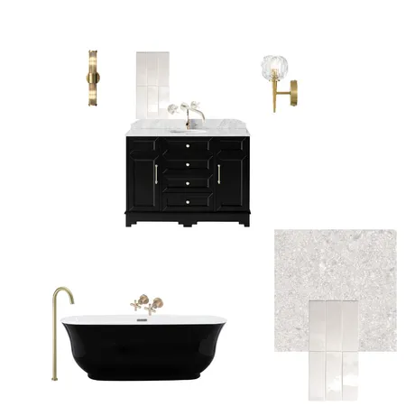 Main Bathroom Interior Design Mood Board by Jennifer Meilak on Style Sourcebook