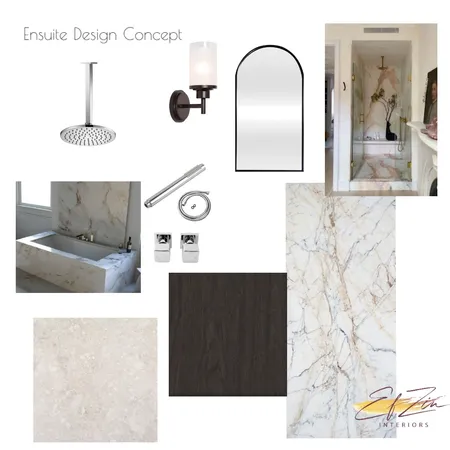 Kensie 350 Ensuite Interior Design Mood Board by EF ZIN Interiors on Style Sourcebook