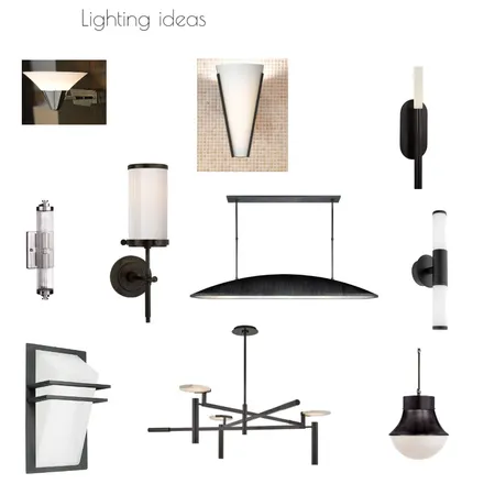 Kensie 350 Lighting Interior Design Mood Board by EF ZIN Interiors on Style Sourcebook