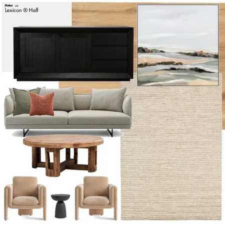 Living Room Interior Design Mood Board by GinelleLazarus on Style Sourcebook