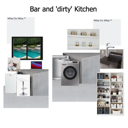 Les Bar and dirty kitchen Interior Design Mood Board by Tara Dalzell on Style Sourcebook