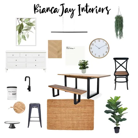 Modern Kitchen Dining Interior Design Mood Board by Bianca Jay Interiors on Style Sourcebook