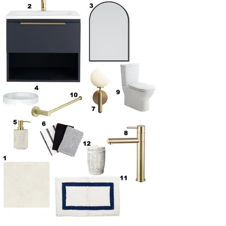 Emory Project Bathroom Interior Design Mood Board by allenava on Style Sourcebook